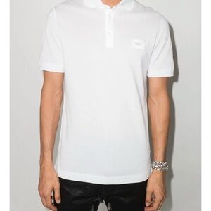 Dolce & Gabbana Men’s Classic White Polo